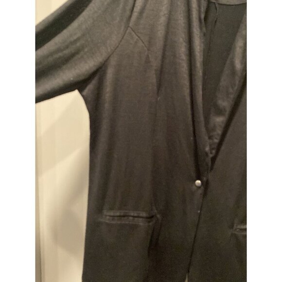 Belle by Kim Gravel Black Knit Blazer – 1X - Picture 4 of 6